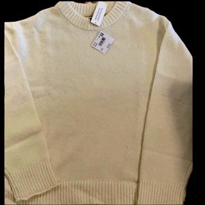 NWT - SOFTEST BEAUTIFUL CREWNECK IVORY CREAM SWEATER